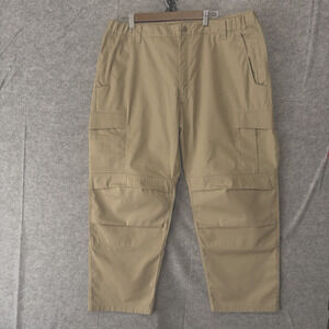 Vertx Phantom Ops Tactical Pants Mens 40 x 30 Tan Rip Stop Double Knee SIZE NOTE